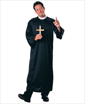 Priest Adult Costume RBC-55020 - Lingerie4wholesale
